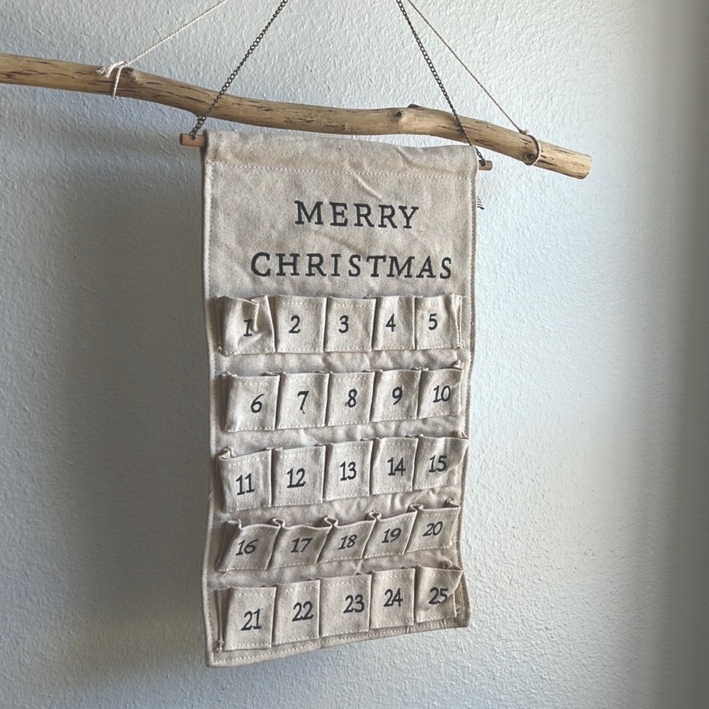 Christmas Advent Pocket Calendar